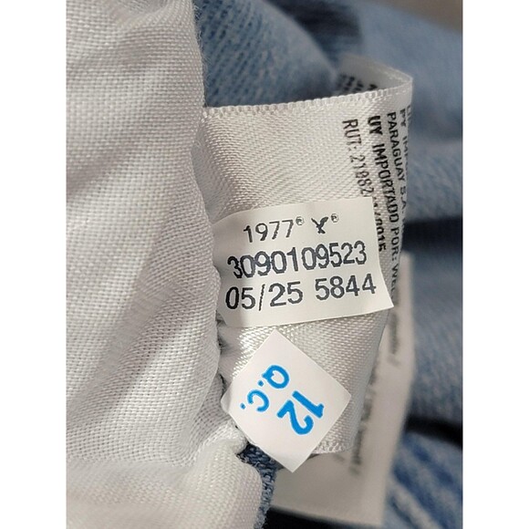 American Eagle Pants Womens XL Short Light Wash Low Rise Ultra Wide Leg Denim - Picture 12 of 14